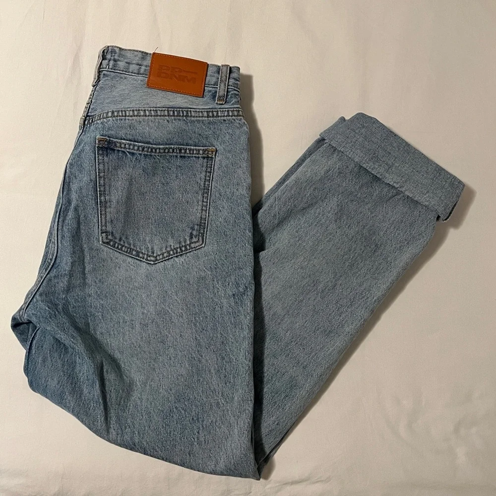 Princess Polly Asymmetric Straight Jeans - Picture 11 of 13